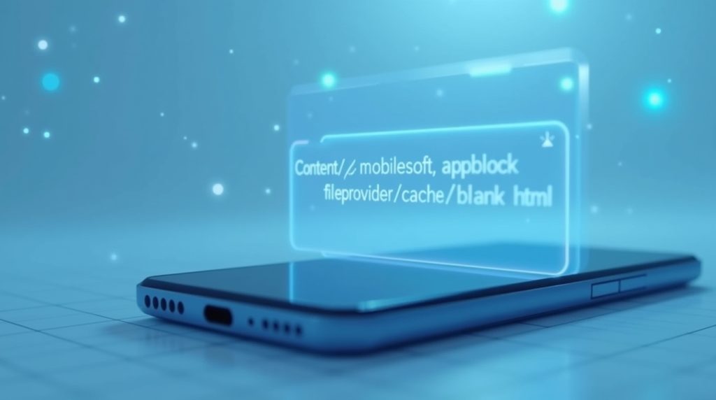 Content://cz.mobilesoft.appblock.fileprovider/cache/blank.html